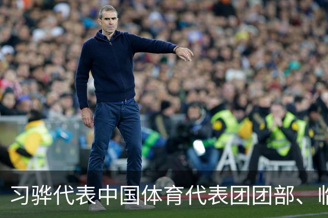 习骅代表中国体育代表团团部、临时党委，对女足队伍表示祝贺